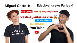 Edeckyendrews Farias está ao vivo junto com Miguel Catts 😄￼ [upl. by Ferdinanda]