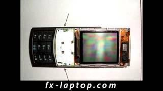 Disassembly Nokia N80  Battery Glass Screen Replacement [upl. by Ococ436]