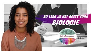 Leren voor biologie 5 tips voor je examen schoolexamen of proefwerk [upl. by Alah850]