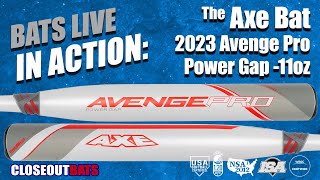 HITTING Axe Bat Avenge Pro Infrared Fastpitch Bat L158JR 10oz 11oz 2023 [upl. by Ebocaj509]