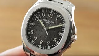 Patek Philippe Aquanaut Full Bracelet 51671A001 Patek Philippe Watch Review [upl. by Acinnej]