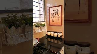 Decorating kitchen with my DIY decoration kitchen diydecor fypyoutube explorepage [upl. by Nikolaos]