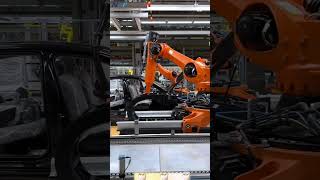 Demonstration of the Automation Application of Kuka Robot in Automotive Automated Assembly Lines [upl. by Airbma859]