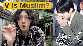 Is V of BTS really a Muslim [upl. by Mathias]