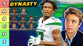 Top 12 Wide Receiver Rankings amp Tiers Dynasty [upl. by Oeak132]