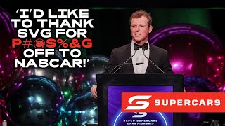 Supercars Champion Will Browns Hilarious Gala Awards Speech  2024 Repco Supercars Championship [upl. by Ahsienyt]