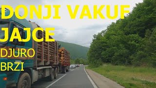 Donji Vakuf  Jajce magistralni put M5 Bosna maj 2024 [upl. by Mikes813]