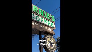 Welcome to Arnies Coffee ☕  The Strongest Coffee in LA shorts coffee reels coffeeshop [upl. by Aihtela]