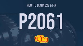 How to Diagnose and Fix P2061 Engine Code  OBD II Trouble Code Explain [upl. by Derfniw]