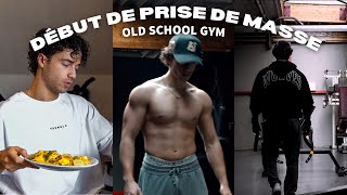 Un jour dans mon assiette amp OLD SCHOOL GYM WORKOUT [upl. by Lehcim]