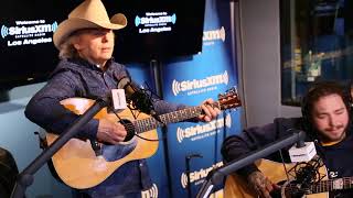 Dwight Yoakam x Post Malone  The Bottle Let Me Down at Sirius XM Radio [upl. by Inman]