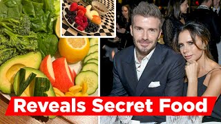 Victoria Beckham Reveals Her and Husband Davids Secret Healthy Food [upl. by Sokil641]