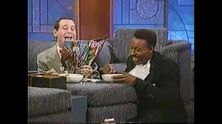 Peewee Herman Paul Reubens on the Arsenio Hall Show [upl. by Esiralc613]