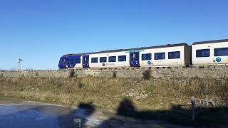 Trains at Arnside 20th November 2024 [upl. by Sybyl]