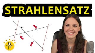 STRAHLENSATZ über Kreuz – Strahlensätze xFigur [upl. by Stronski]