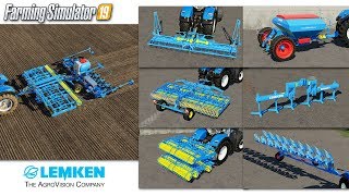 FS19  LEMKEN Mods 20200427  review [upl. by Stacy831]