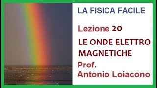 LA FISICA FACILE  Lezione 20  Le onde elettromagnetiche [upl. by Remot]