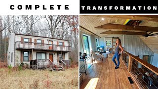 ABANDONED HOME Complete Renovation START to FINISH  Full Tour [upl. by Rebba]