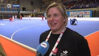 Indoor EK Hockey in de Sportoase quotBelangrijk dat er veel jeugd komt kijkenquot [upl. by Eleon]