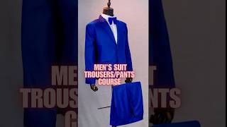 How To Draft amp Sew Men’s Suit TrousersPants youtubechamps [upl. by Damle504]