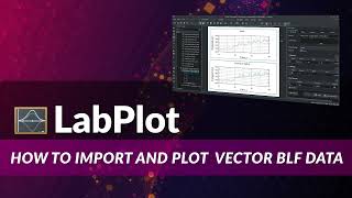 How to import and plot Binary Logging File BLF files from Vector Informatik [upl. by Brookner]