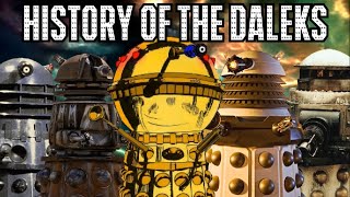 The HISTORY of the Daleks Genesis to The Time War to Resolution  19632020 [upl. by Silver]