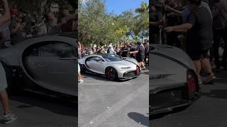 What’s everyone looking at bugatti hypercar supercar dreamcar miami speed luxury [upl. by Analak]