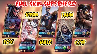 Full Skin Superhero Vs Meta Faramis Estes Bareng MARKOCOP branftkimmy Lauunnn Male [upl. by Mcgean]