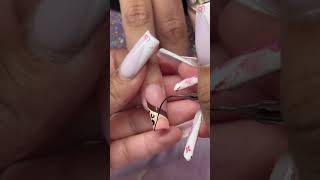 watch me do my clients nails 🤎🍒 FALL EDITION nailartdesigns nailartideas nails nailart [upl. by Mcclure]