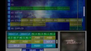 Magix Music Maker PS2 Song Practice in Repetition [upl. by Lenoel]