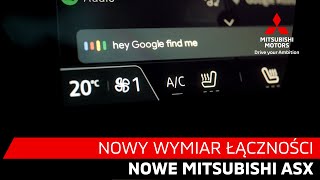 Nowe Mitsubishi ASX  systemy łączności [upl. by Leziar656]