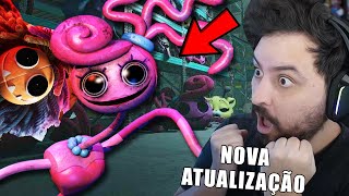 JOGANDO a NOVA ATUALIZAÇÃO GIGANTE de POPPY PLAYTIME 2 FINALMENTE NOVOS SEGREDO  Poppy Playtime 2 [upl. by Leahcir]