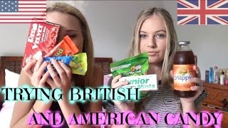 AUSTRALIANS TRY AMERICAN AND BRITISH CANDY [upl. by Sigler492]