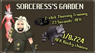 Sorceress’s Garden Minigame Raid  FULL GUIDE osrs world 523 AFK Thieving Training [upl. by Sachsse]