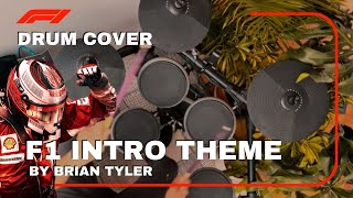 🥁Drum Cover  F1 Theme  🏎️ Formula One Theme  Brian Tyler [upl. by Genovera]