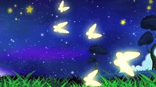 Schmetterling Wiegenlied  lullaby für Kinder  GuteNachtMusik für Kinder [upl. by Eenaj]