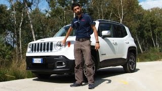 Jeep Renegade  Fuoristrada sì ma su strada anche 20 diesel 140 CV 4WD 9 marce [upl. by Hereld350]