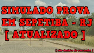 Percurso da Prova do Detran Sepetiba Praia da Brisa  ATUALIZADO [upl. by Saixela689]