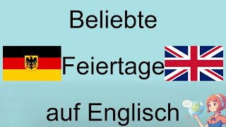 Beliebte Feiertage Englisch lernen mit BabelBoosters [upl. by Annail458]