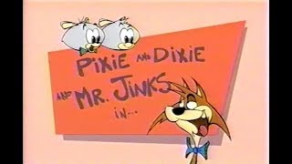 Cartoon Network Shorties  Pixie and Dixie and Mr Jinks in quotHarasscatquot 1999 [upl. by Nauqyt]