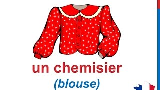 French Lesson 34  CLOTHES in French CLOTHING Vocabulary  Les vêtements les habits Ropa en francés [upl. by Eseryt]