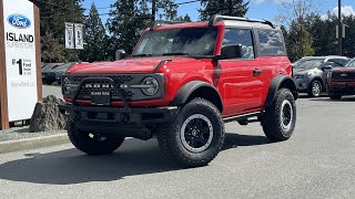 2024 Bronco Badlands  2 Door Hard Top Storage Bag Review  Island Ford [upl. by Eednil]