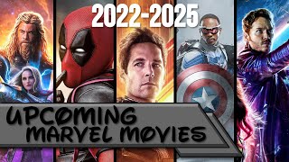 Upcoming Marvel Studios Movies 20222025 [upl. by Ecirtnahs]