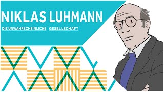 Philosophisches Gespräch Niklas Luhmann Die unwahrscheinliche Gesellschaft [upl. by Aleuqahs239]