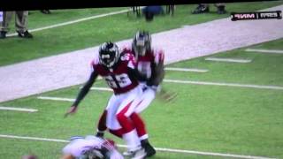 Asante Samuel Big Hit On Broncos Eric Decker [upl. by Loar741]