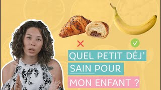 MINUTE DIET 2  QUEL PETITDÉJEUNER ÉQUILIBRÉ POUR MON ENFANT   MA SANTÉRE [upl. by Neukam]