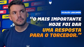 🦊🎙️ ENTREVISTA  NICO LARCAMÓN  Pouso Alegre 0 x 2 Cruzeiro [upl. by Ecinrev]