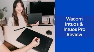 Wacom Intuos vs Intuos Pro Creative Pen Tablets Comparison amp Review [upl. by Atsirhcal]