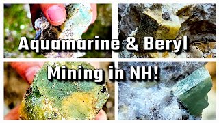 Aquamarine amp Beryl Mining in New Hampshire 💎 [upl. by Camellia]