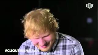 Ed Sheeran rapping Criminal by Eminem [upl. by Pirri]